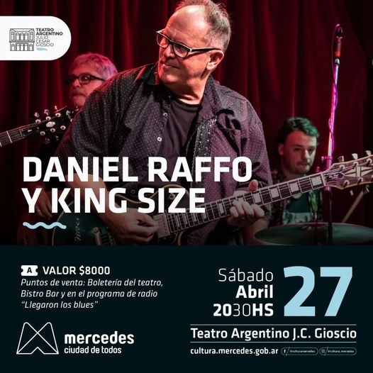 Lee más sobre el artículo DANIEL RAFFO Y KING SIZE