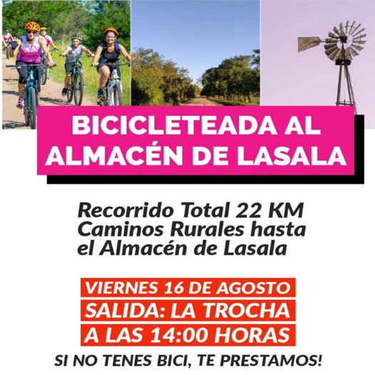 Lee más sobre el artículo BICICLETADA AL ALMACEN LASALA
