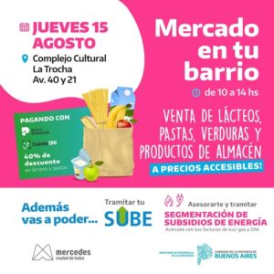 Lee más sobre el artículo MERCADO EN TU BARRIO