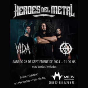 Lee más sobre el artículo V.I.D.A. x HEROES DEL METAL
