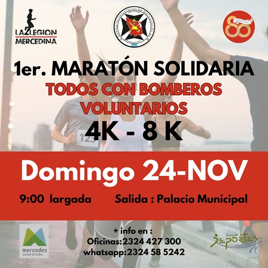 Lee más sobre el artículo «TODOS CON BOMBEROS» – MARATON