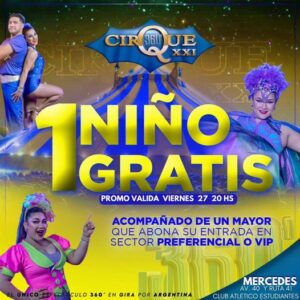 Lee más sobre el artículo CIRQUE XXI 360°