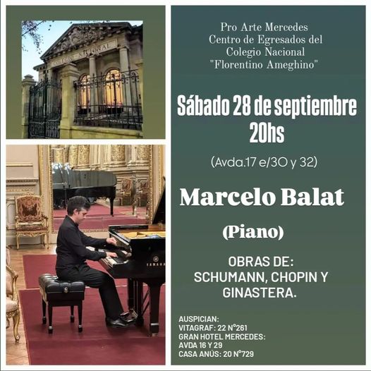 Lee más sobre el artículo MARCELO BALAT (PIANO)