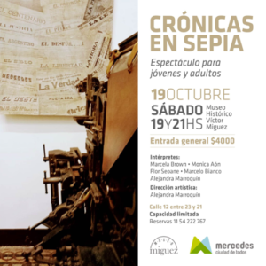 Lee más sobre el artículo CRONICAS EN SEPIA
