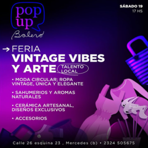 Lee más sobre el artículo FERIA VINTAGE VIBES Y ARTE