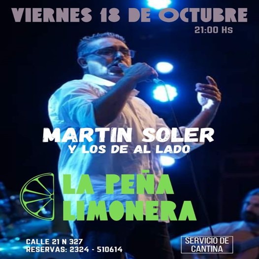 Lee más sobre el artículo MARTIN SOLER Y LOS DE AL LADO