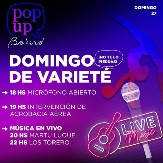 Lee más sobre el artículo DOMINGO DE VARIETE