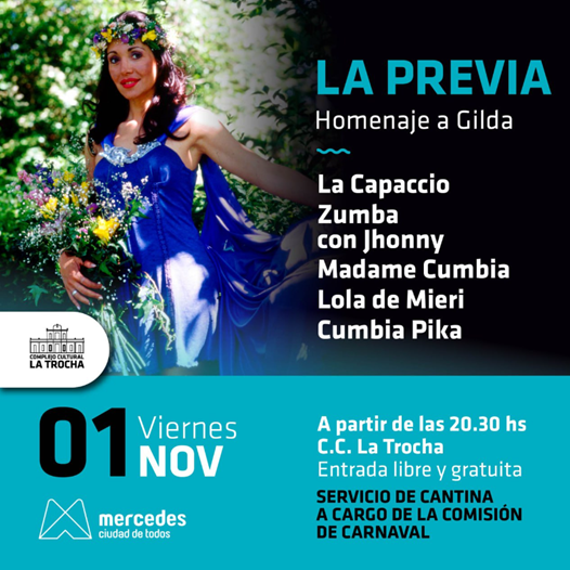 Lee más sobre el artículo LA PREVIA – HOMENAJE A GILDA