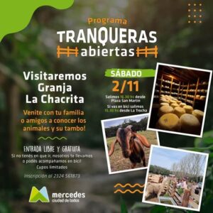 Lee más sobre el artículo TRANQUERAS ABIERTAS