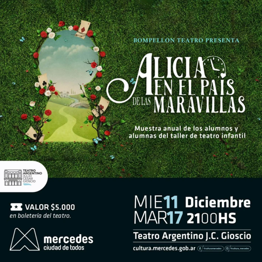 Lee más sobre el artículo ALICIA EN EL PAIS DE LAS MARAVILLAS