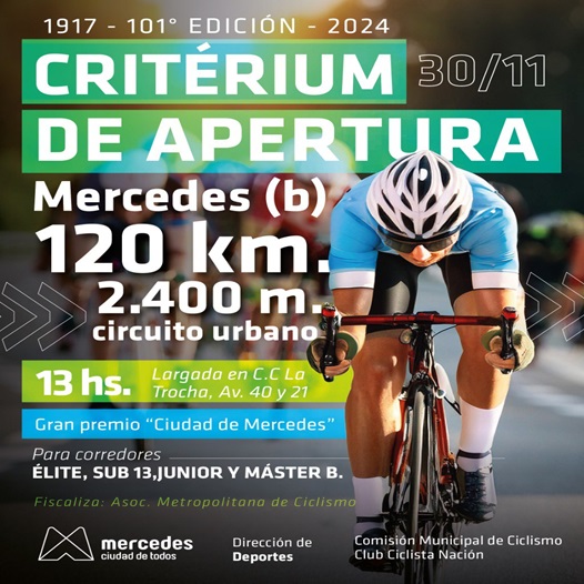 Lee más sobre el artículo GRAN PREMIO CIUDAD DE MERCEDES