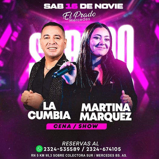 Lee más sobre el artículo LA CUMBIA & MARTINA MARQUEZ