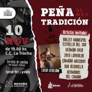 Lee más sobre el artículo PEÑA DE LA TRADICION