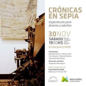 Lee más sobre el artículo CRONICAS EN SEPIA