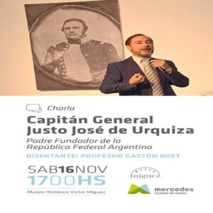 Lee más sobre el artículo CHARLA SOBRE J.J. DE URQUIZA