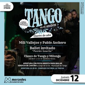 Lee más sobre el artículo TANGO EN EL ANDEN