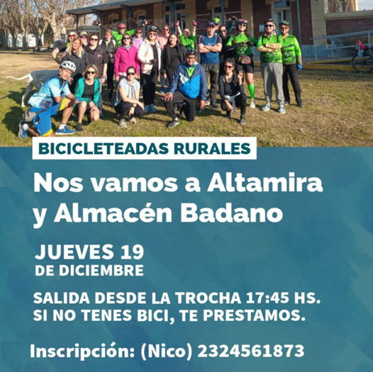 Lee más sobre el artículo BICICLETEADA RURAL