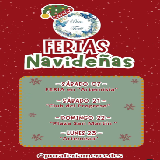 Lee más sobre el artículo FERIA NAVIDEÑA