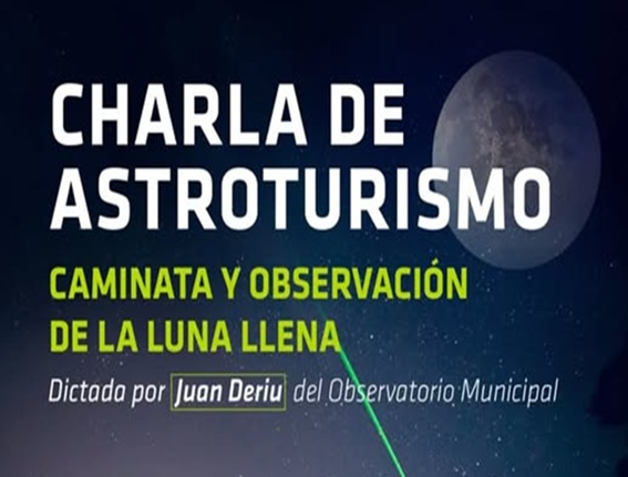 Lee más sobre el artículo CHARLA DE ASTROTURISMO