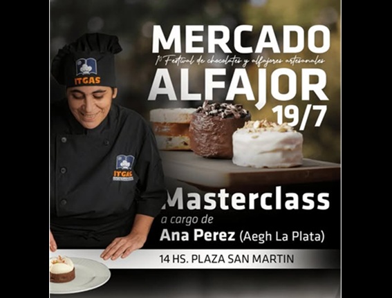 Lee más sobre el artículo MASTERCLASS EN MERCADO ALFAJOR