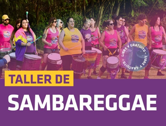 Lee más sobre el artículo TALLER DE SAMBAREGGAE