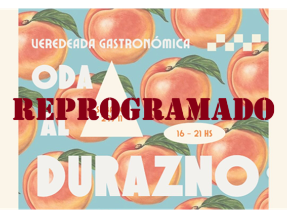 Lee más sobre el artículo ODA AL DURAZNO – REPROGRAMADO