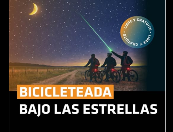 Lee más sobre el artículo BICICLETEADA BAJO LAS ESTRELLAS