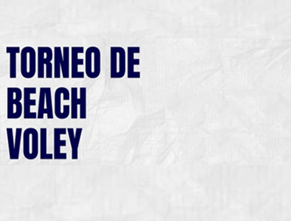 Lee más sobre el artículo TORNEO DE BEACH VOLEY