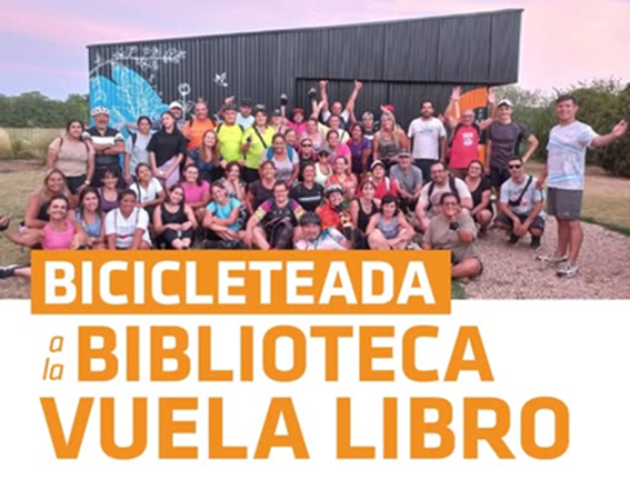 Lee más sobre el artículo BICICLETEADA A VUELA LIBRO