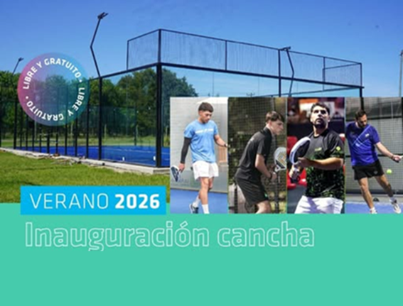 Lee más sobre el artículo INAUGURACION CANCHA DE PADEL