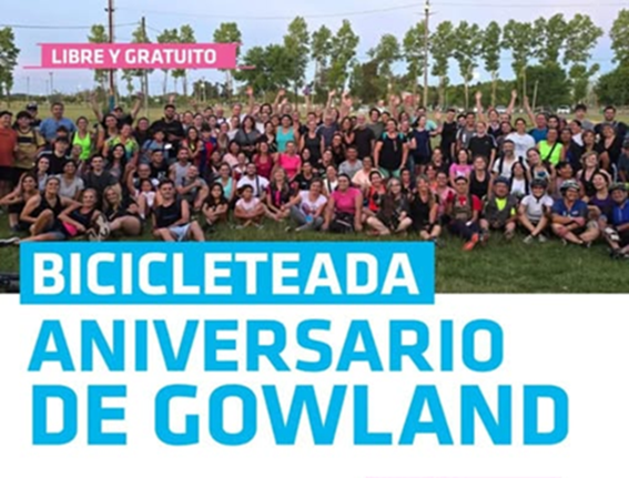 Lee más sobre el artículo GOWLAND: BICICLETEADA ANIVERSARIO
