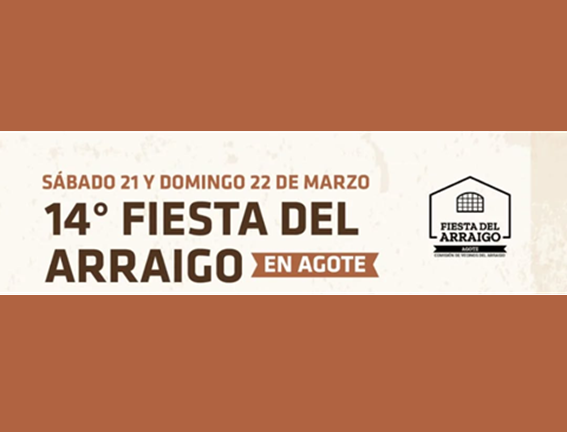 Lee más sobre el artículo 14° FIESTA DEL ARRAIGO