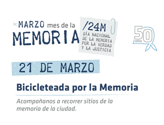 Lee más sobre el artículo BICICLETEADA POR LA MEMORIA