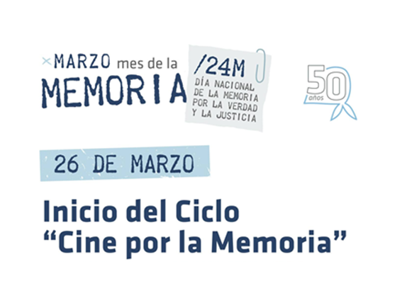 Lee más sobre el artículo CINE POR LA MEMORIA