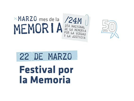 Lee más sobre el artículo FESTIVAL POR LA MEMORIA