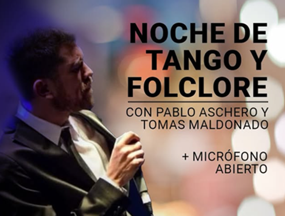 Lee más sobre el artículo NOCHE DE TANGO Y FOLCLORE